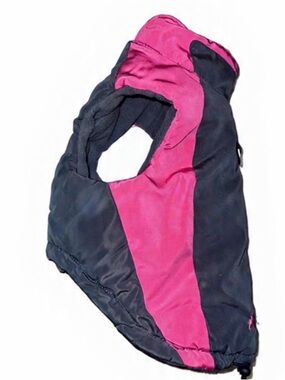 🍓Puppy  Puffer Jacket Pet Hot Pink &  Black